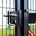 Заказать Замок для распашных ворот промышленный накладной механический Locinox (Бельгия) LAKQ6060 U2L с доставкой в Саках