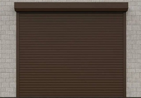 Рольставни для гаража (рулонные ворота) Алютех Trend с алюминиевым профилем PD/77 с доставкой в Саках 