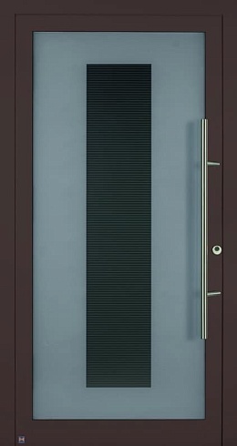 Купить стеклянные входные двери Hormann TopComfort Мотив 100 / MG 112 в Саках