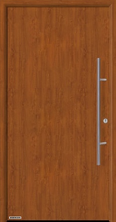 Заказать входные двери Hormann Thermo 65, Мотив 010 с декором поверхности под древесину в Саках